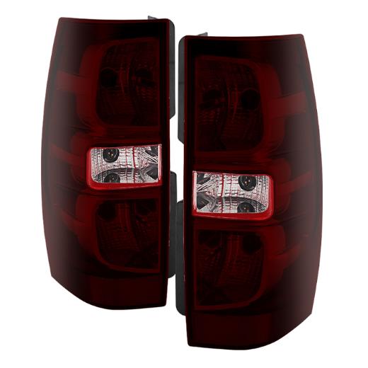 Xtune OEM Style Tail Lights - Red Smoked