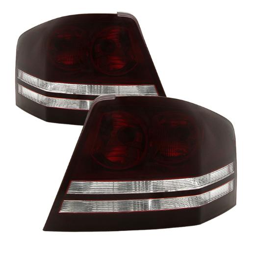 Xtune OEM Style Tail Lights - Dark Red