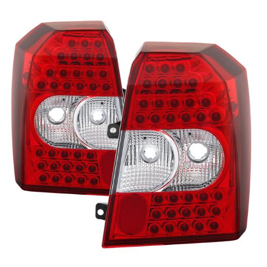 Xtune LED Tail Lights - Red Clear