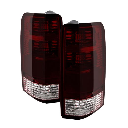 Xtune OEM Style Tail Lights - Red Smoked