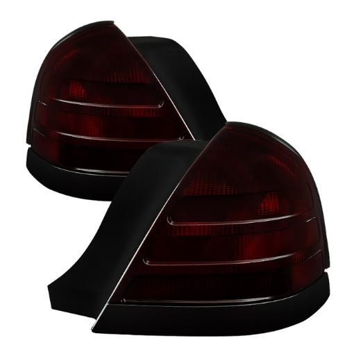 Xtune OEM Style Tail Light - Red Smoked