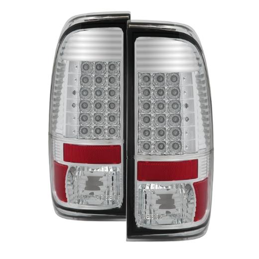 Xtune LED Tail Lights - Chrome