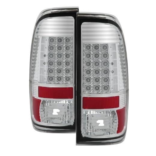 Xtune LED Tail Lights - Chrome