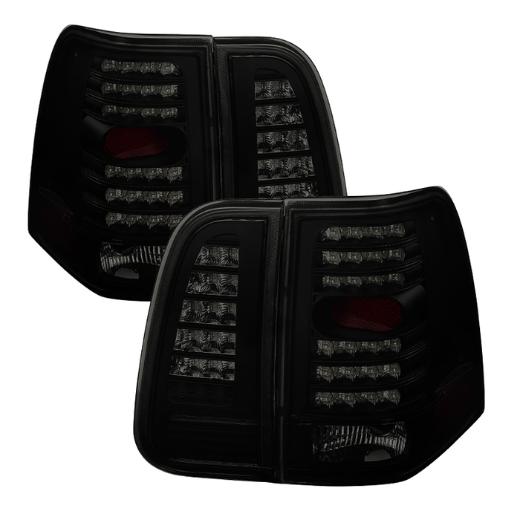 Xtune LED Tail Lights - Black Smoked