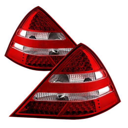 Xtune LED Tail Lights ( R171 AMG Look ) - Red Clear