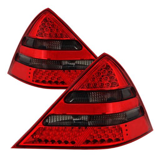 Xtune LED Tail Lights ( R171 AMG Look ) - Red Smoked