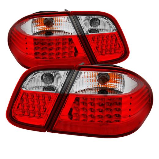 Xtune LED Tail Lights - Red Clear