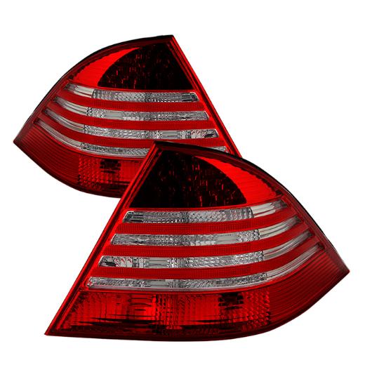 Xtune LED Tail Lights - Red Clear