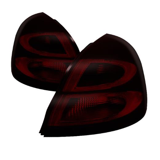 Xtune OEM Style Tail Lights - Red Smoked