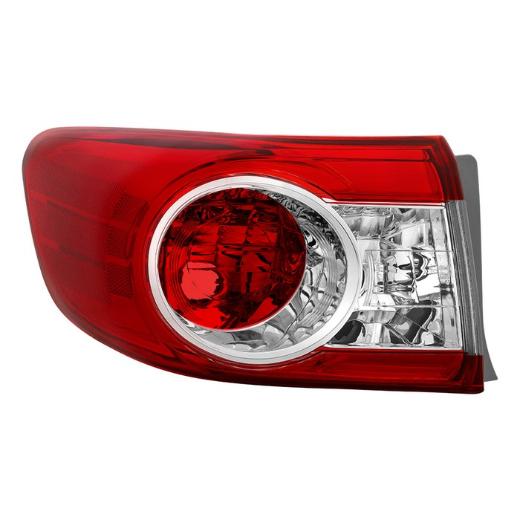 Xtune Driver Side Tail Light Outer - OEM Left