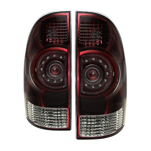 Xtune OEM LED Style Tail Lights - Red Smoked