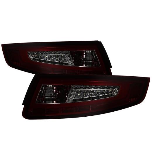 Xtune Light Bar LED Tail Lights - Red Smoke