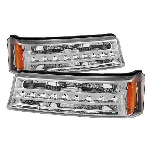 Xtune LED Bumper Lights - Chrome