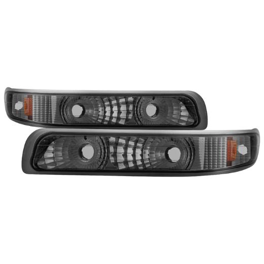 Xtune Amber Reflector Bumper Lights - Smoke