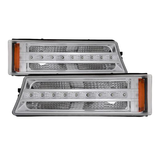 Xtune LED Bumper Lights - Chrome