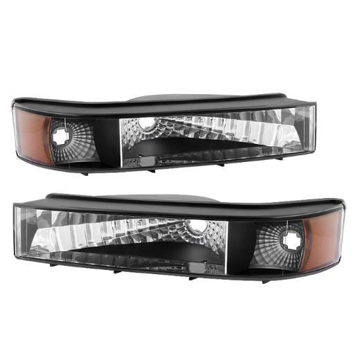 Xtune Amber Bumper Lights - Black