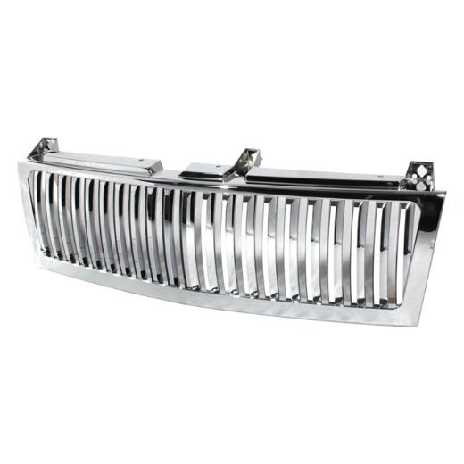 Xtune Vertical Front Grille - Chrome