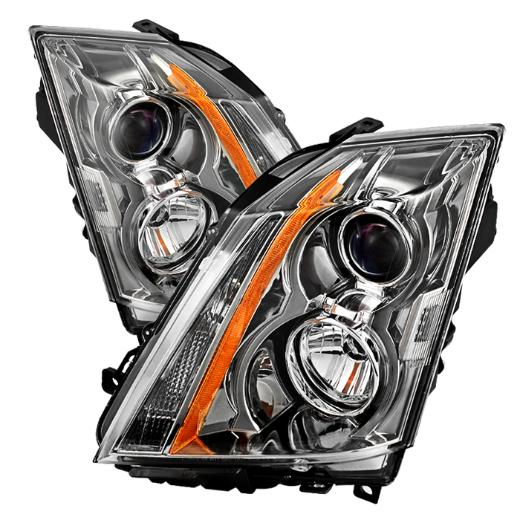 Xtune Projector Headlights - Chrome