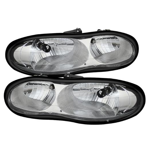 Xtune Crystal Headlights - Chrome