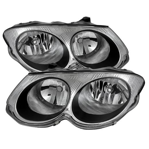 Xtune Crystal Headlights - Chrome