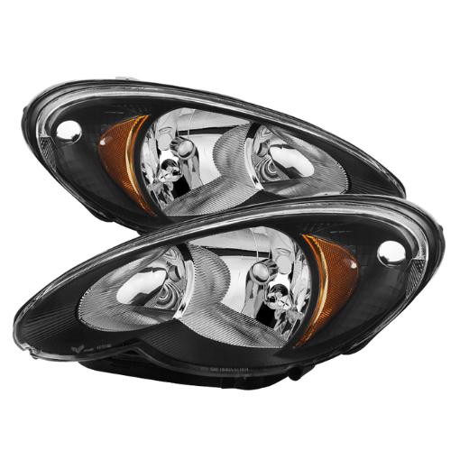 Xtune Halogen Only Headlights -Black