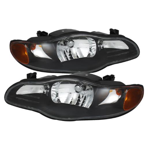 Xtune Crystal Headlights - Black