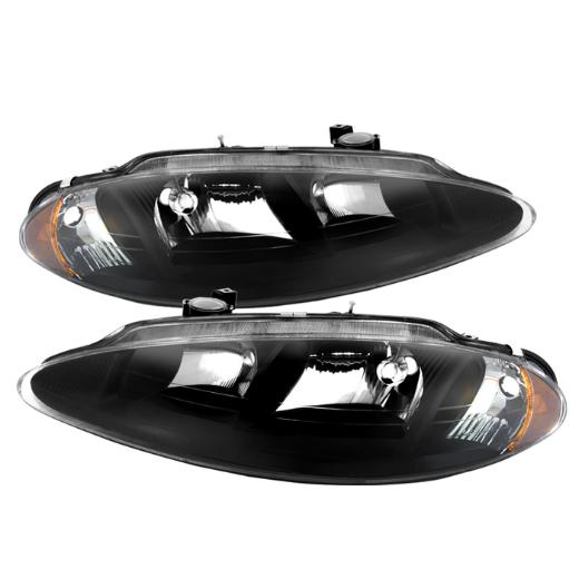 Xtune Crystal Headlights - Black