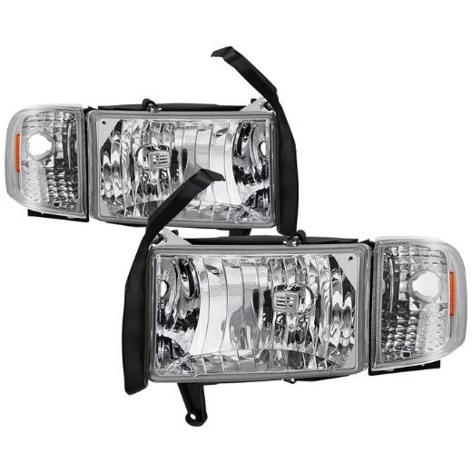 Xtune Headlights with Corner Lamps - OEM