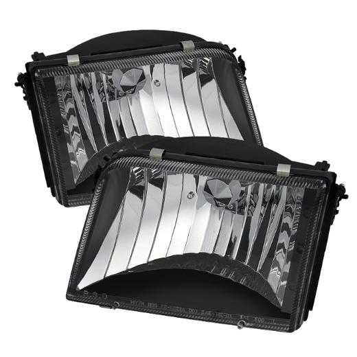 Xtune Crystal Headlights - Black