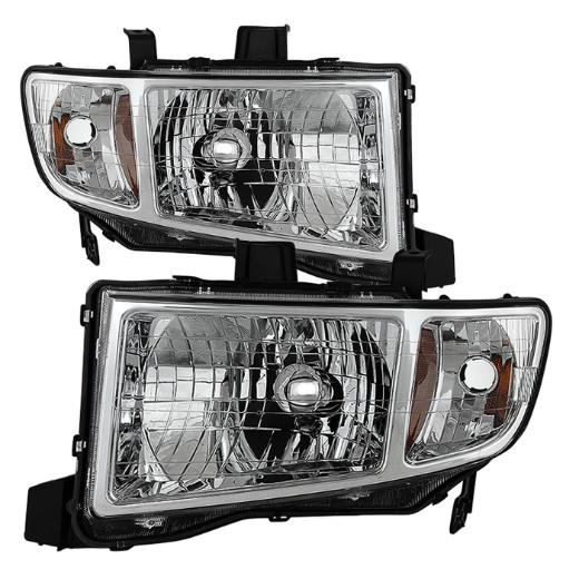 Xtune Crystal Headlights - Chrome