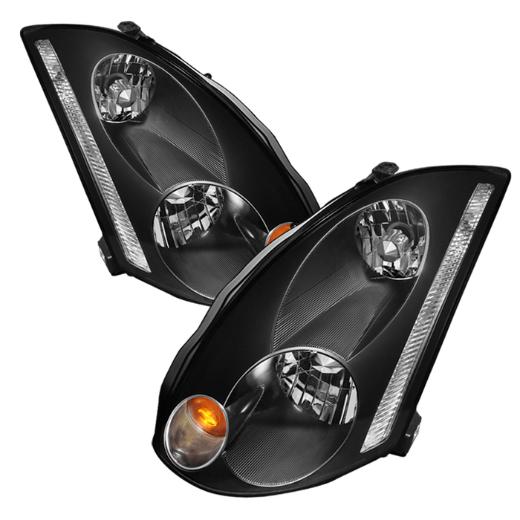 Xtune Crystal Headlights - Black