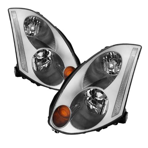 Xtune Crystal Headlights - Chrome