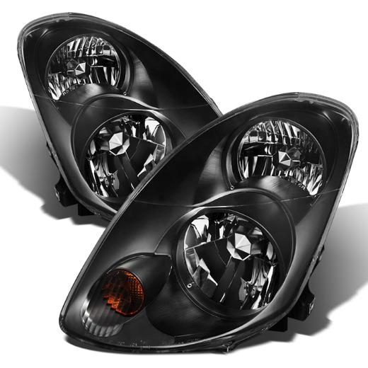 Xtune Crystal Headlights - Black