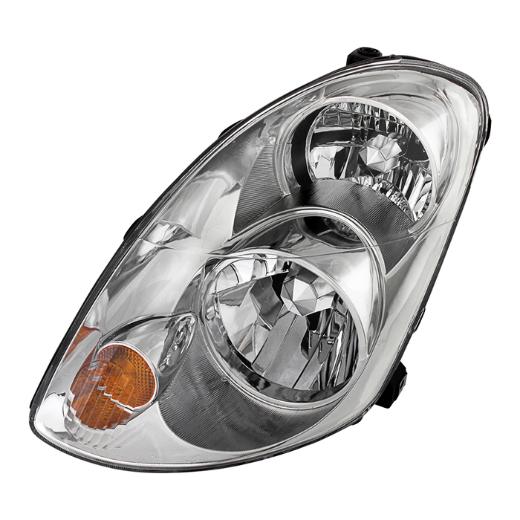 Xtune Crystal Headlights - Driver Side Headlights -OEM Left