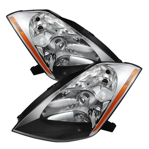 Xtune Crystal Headlights - Chrome