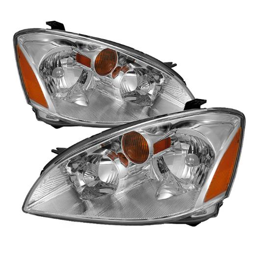 Xtune Crystal Headlights - Chrome