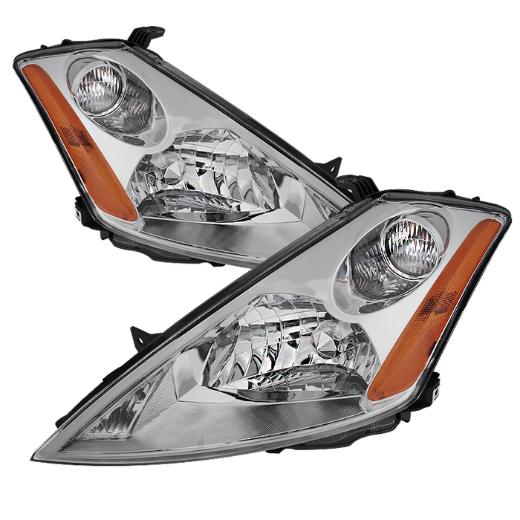 Xtune Crystal Headlights - Chrome