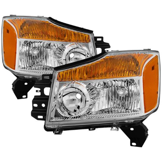 Xtune OEM Head Lights set - Chrome