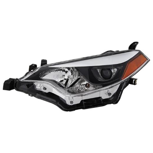 Xtune Driver Side Headlights - OEM Left - Chrome