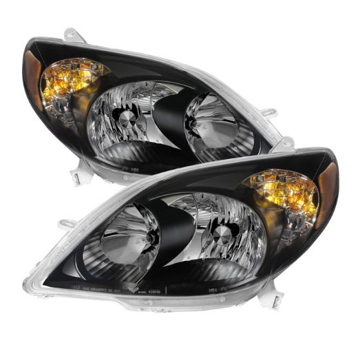 Xtune Crystal Headlights - Black