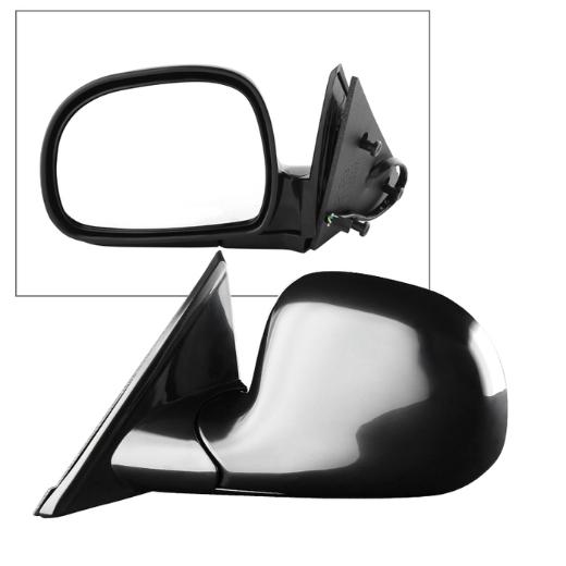 Xtune OE Mirror Black Painted Power - Left