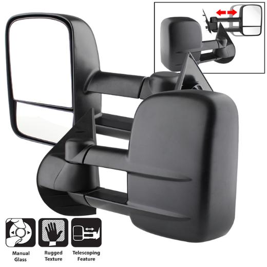 Xtune L&R Manual Extendable - MANUAL Adjust Mirror.