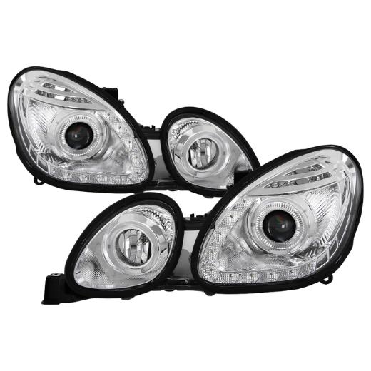 Xtune Halo Projector Headlights - Chrome