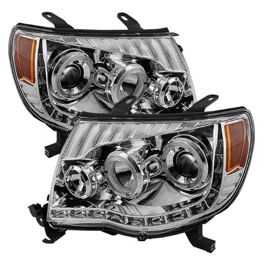 Xtune Halo Projector Headlights - Chrome