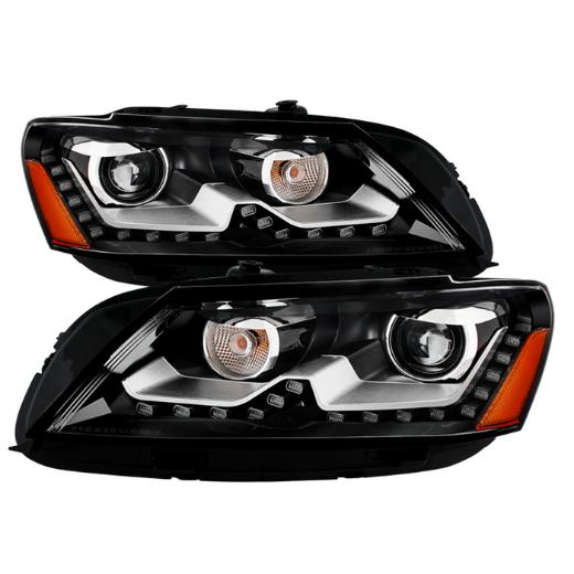 Xtune OE Projector Headlights - Not Compatible with HID - Black